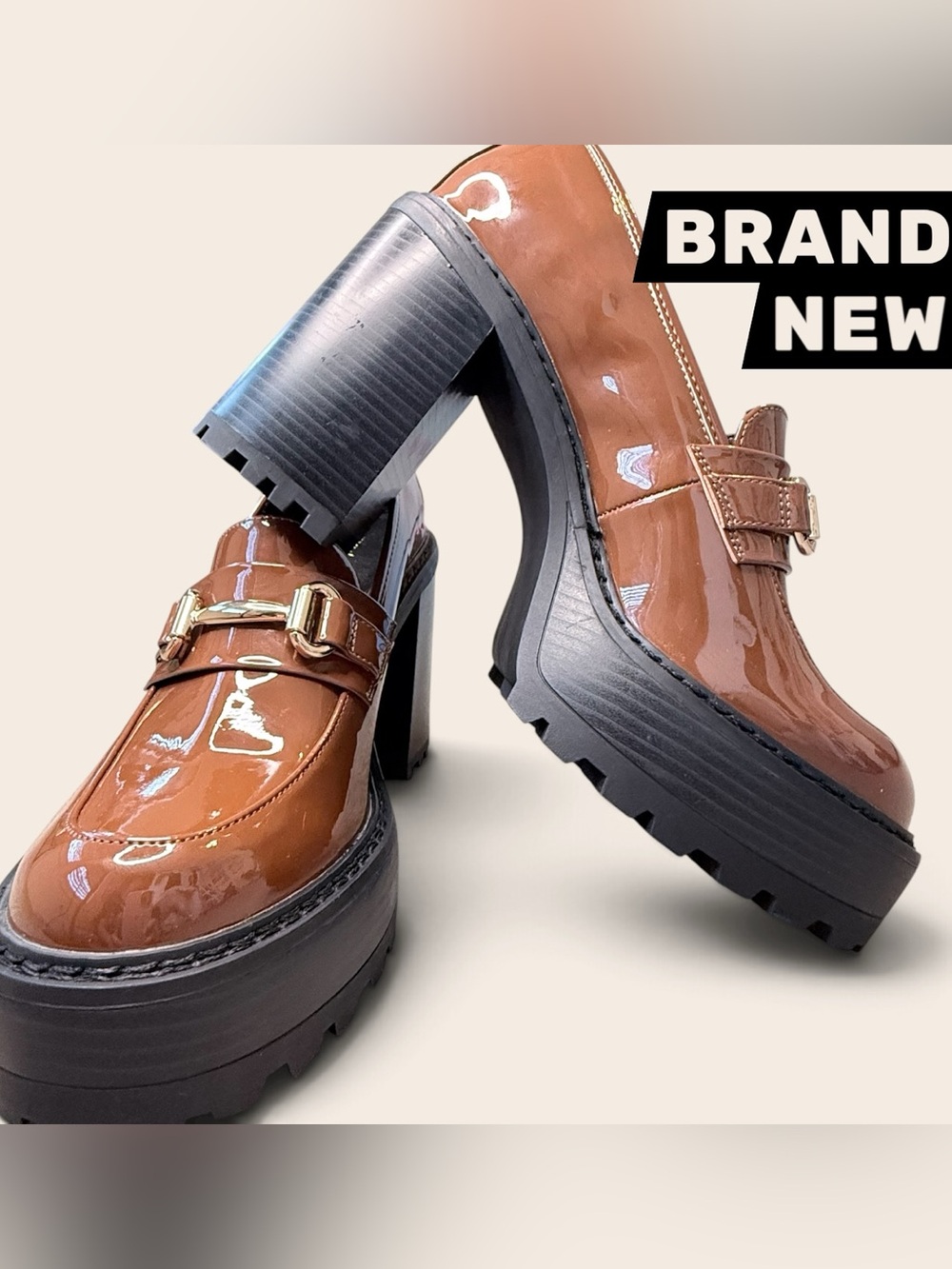 Madden Girl Kierra loafer heels. Brand new.